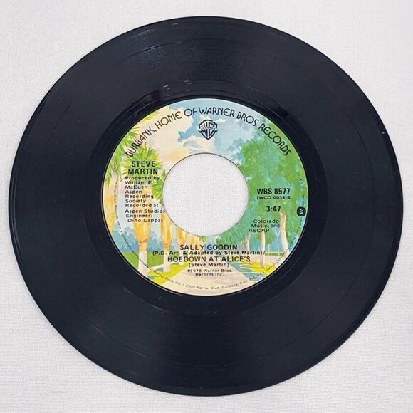 Steve Martin King Tut / Sally Goodin 7" 45 - Picture 4 of 5